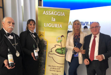 Degustazione organizzata da Assaggia la Liguria all'evento organizzato da GLFC in occasione del Festival del Cinema di Cannes