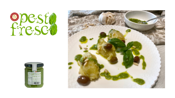 Brandacujun con Pesto Fresco Genovese